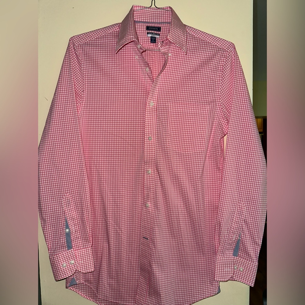 Small Crown & Ivy Slim Fit Button Down